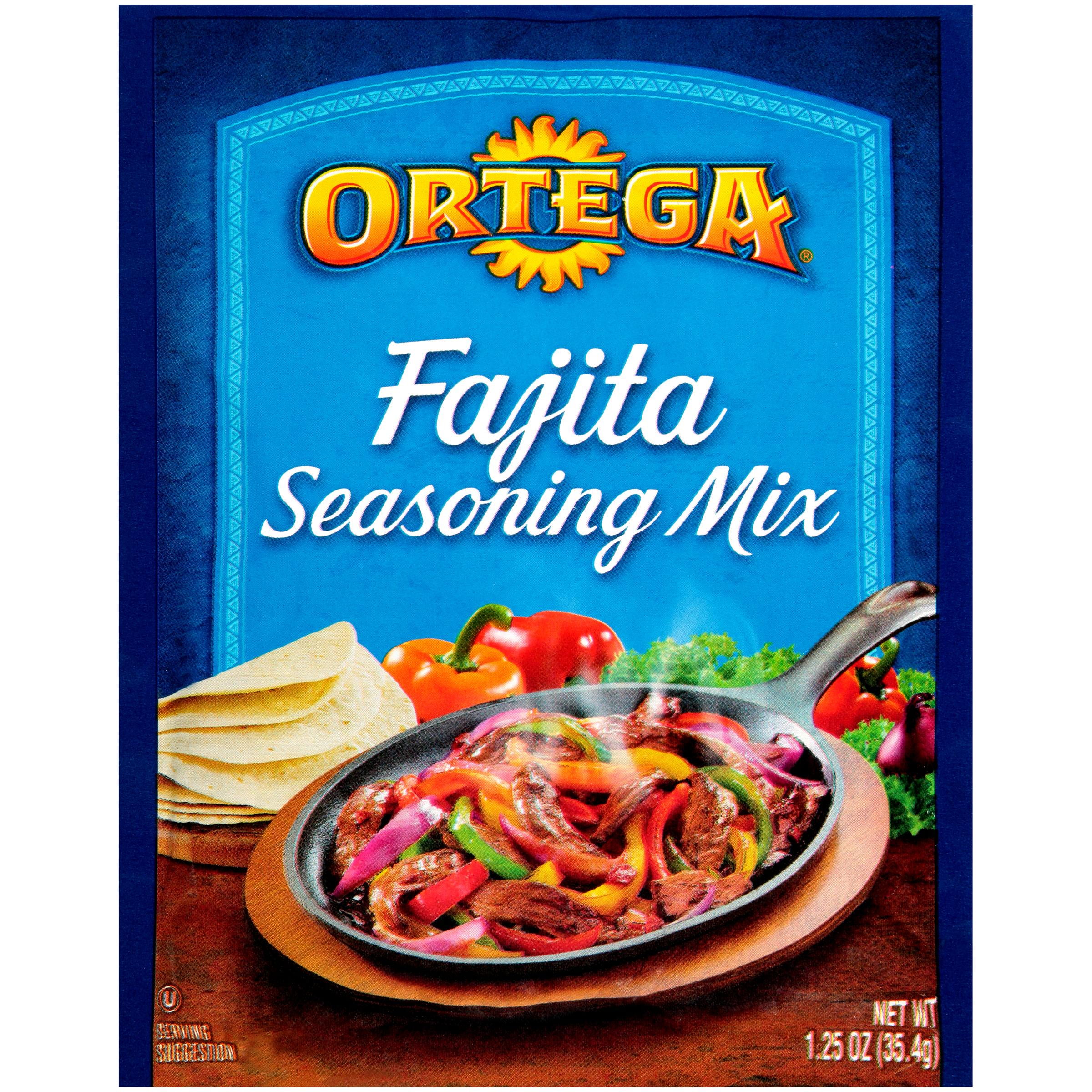 Ortega® Fajita Seasoning Mix 1.25 oz. Packet
