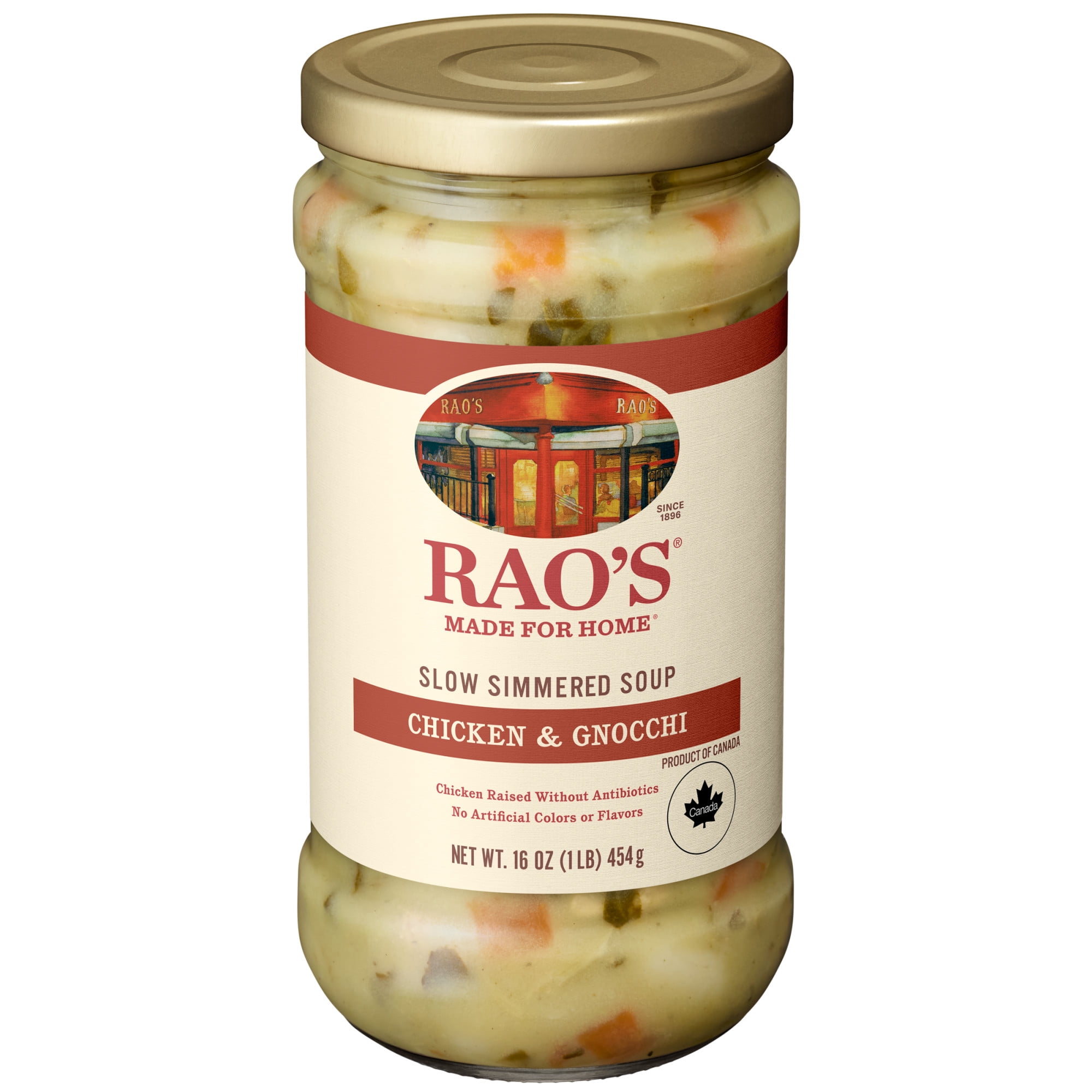 (3 pack) Rao’s Made for Home Chicken & Gnocchi Soup, 16 oz