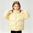 thumbnail image 6 of SKIYLEVZ Girls' Puffer Jacket Mock Neck Quilted Padded Coats Lightweight Breathable Warm Winter Outerwear 1-12 Years, 6 of 9