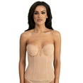 thumbnail image 2 of Vivienne Strapless V Wire Longline Corset Bra, 2 of 4