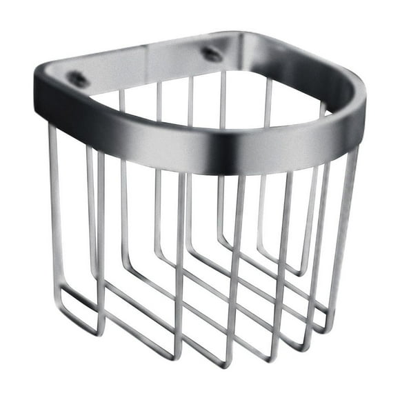 Piwvid Sink Caddy, Dish Cloth Hanger Sponge Holder, Save Space Sink Caddy, 304 Stainless Steel Corner Kitchen Sink Organizer, No Drilling with 2Pcs Suckers