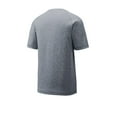 thumbnail image 4 of Sport Tek Adult Male Men Electric Heather T-Shirt True Navy Hthr 2X-Large, 4 of 4