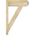 thumbnail image 3 of Ekena Millwork 8"W x 24"D x 36"H Traditional Rough Sawn Craftsman Outlooker, Douglas Fir, 3 of 4
