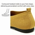 thumbnail image 4 of CHICVOMEY Women's Knit Pointed-Toe Flats Shoes - Comfortable Slip On Casual Walking Flats for Work Office, 4 of 8