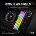 thumbnail image 4 of RAM Corsair Vengeance RGB DDR5 64 GB (4 x 16 GB) CL32 a 6600 MHz, 4 of 6