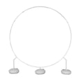 thumbnail image 3 of Soporte de fondo redondo, soporte de arco circular para bodas, para ceremonias de boda en el jardín Diámetro 180cm, 3 of 9