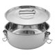 thumbnail image 2 of Stainless Steel Flan Mold 60 Oz, Compatible with 6 Qt (3 Qt, 8 Qt Avail), Mexican Design, 2 of 5
