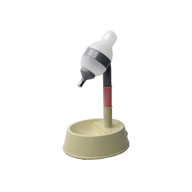 Greeniant Alimentador automático para mascotas, dispensador de alimentos ajustable en altura, botella de agua, cuenco, de alimentación, suministro Suministros para perros Beige Greeniant PT004487-05