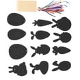 thumbnail image 4 of 48Pcs Scratch Paper Arts And Crafts Kit, Rainbow Art Set With Rope And Sticks For  Birthday Holiday Party, 4 of 8