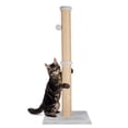 thumbnail image 1 of Cuerda de sisal natural FluffyDream para rascar gatos, 37 pulgadas, 1 of 8