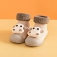 thumbnail image 2 of Baby Toddler Sock Shoes Infant First Walking Shoes Indoor Anti-Slip for Baby Girls Boys, 2 of 6