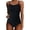 Black, variant on HXWCHs Chlorine Resistant Swimwears One Product Category Women's Summer Fashion Suspender Waist Hollow Solid Color Swimsuit – Elegant Swimwear for Beach and Pool L Black