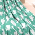 thumbnail image 3 of LightGreen Cartoon Dinosaurs Silhouettes Pattern Blanket,Comfortable Soft Lamb Wool Throw Blanket,All Season,Warm Lightweight Blankets for Sofa Bed Couch Living Room Chair,30"x40", 3 of 4