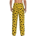 thumbnail image 3 of Picia Dinosaur Mens Soft Woven Cotton Elastic Waistband Sleep Pajama Pant Lounge Sleep Pant With Pockets And Drawstring-X-Large, 3 of 9