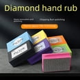 thumbnail image 3 of Brand-Assured Handheld Diamond Polishing Block for Tile, Rock Slab, Glass & Stone Edging – Lightweight 66g Metal Alloy Tool with Electroplated 200# Grit, Machine-Free Manual Use, Customizable for, 3 of 6