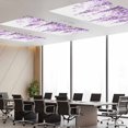thumbnail image 5 of Fluorescent Light Covers 4 Pack 4x2 ft Purple Flower Ceiling Light Covers Petals Leaf Light Filters for Classroom, Office & Home, Drop Ceiling Light Covers, 5 of 8