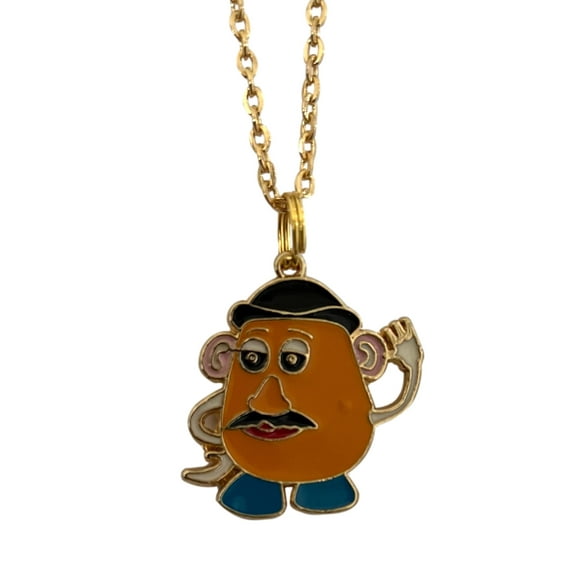 Mr Potato Head Necklace Cartoon Charm Pendant