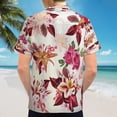 thumbnail image 6 of High Quality Hawaiian Shirts for Men Short Sleeve Aloha Beach Shirt Floral Summer Casual Button Down Shirts Blouses GVIY3L, 6 of 7