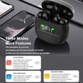 thumbnail image 3 of HLONK Bluetooth 5.2 Voice Translator Earbud Wireless 144 Language Translate Earphones Real Time Smart Travel Voice Translation Headphone with App Fit for iOS for Android (White), 3 of 7