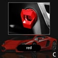 thumbnail image 1 of Car Carbon Fiber Engine Start Stop Push Button Switch New A0 Accessories L9, 1 of 8