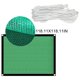 thumbnail image 5 of Ganfancp Sombrilla-,9.84X9.84Ft Sombrilla Exterior Piscina Toldo-95%Protección Uv-Sombrilla Rectangular-Bloque para Patio Jardín Instalación Exterior Rebajas Flash Deals 1 X Vela Retráctil, 5 of 7