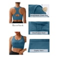 thumbnail image 4 of MINTREUS Racerback Sports Bras for Women - Padded Seamless Support Bra for Yoga Gym Workout Fitness, 4 of 7