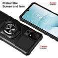 thumbnail image 4 of Galaxy Wireless USA Kickstand Back Cover Cell Phone Case for TCL 40 X 5G, Black, 4 of 4