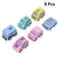 thumbnail image 2 of 6PCS Baby Mini Inertia Truck Engineering Van Toy Set Early Educational Toys, 2 of 7