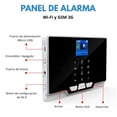 thumbnail image 4 of Alarma Inalámbrica Clicklife blanca con Sensores de Movimiento y Magnéticos para Casa Compatible con, 4 of 9