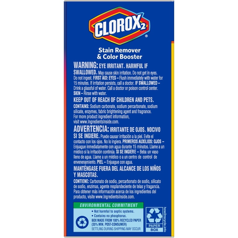 Clorox 2 Laundry Stain Remover & Color Booster, 49.2 oz photo 4