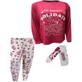 thumbnail image 1 of Richard Leeds Pyjama de Vacances pour Femmes Mickey Mouse avec Chaussettes (3X), 1 of 3
