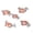 Water red, variant on 5pcs Eye catching Rectangular Nail Ornaments DIY Art Decoration Make a Statement