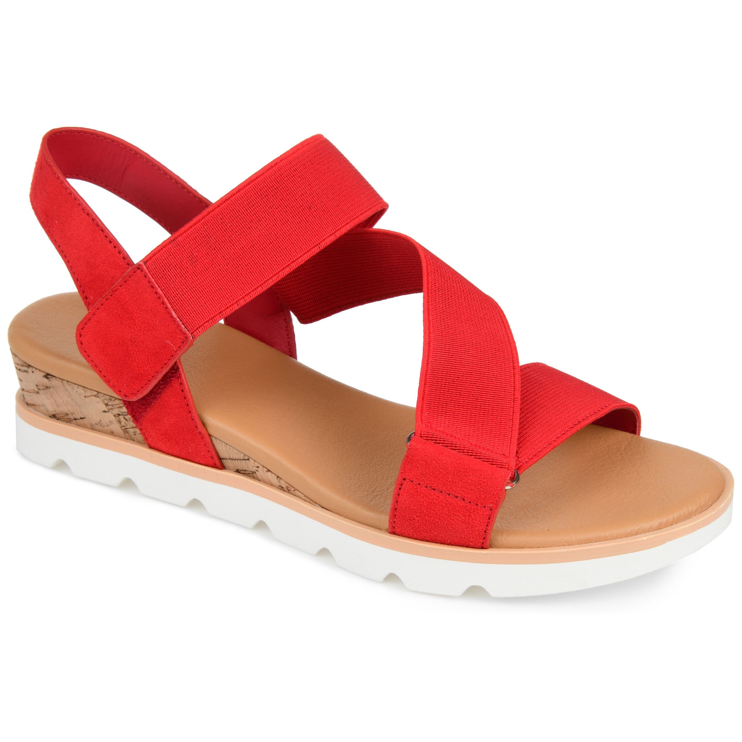 Journey & Crew Womens Crisscross Strap Sandals