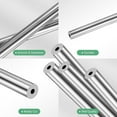 thumbnail image 2 of Tubo de acero inoxidable 304 de 200 mm en paquete de 4, 3 mm de diámetro exterior y 1 mm de grosor de pared, tubería de acero inoxidable sin costura [0.12x0.04x7.9IN], 2 of 7