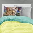 thumbnail image 2 of Carolines Treasures 7325PILLOWCASE Corgi Pastel Butterfly Fabric Standard Pillowcase, 2 of 2