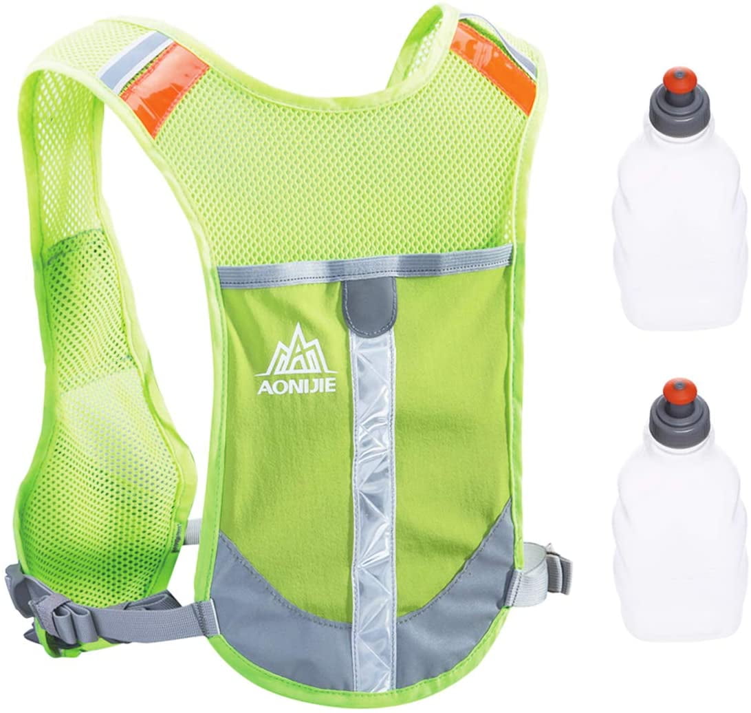 TRIWONDER Reflective Running Vest Hydration Race Vest Hydration Pack Backpack 