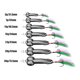 thumbnail image 4 of Cebos de pesca Yuarrent de metal señuelo giratorio negro 21g, 4 of 6