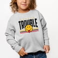 thumbnail image 2 of SmileyWorld Little Trouble - Toddler Graphic Sweatshirt, 2 of 17