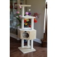 thumbnail image 6 of Armarkat 52-in Cat Tree & Condo Scratching Post Tower, Beige, 6 of 8