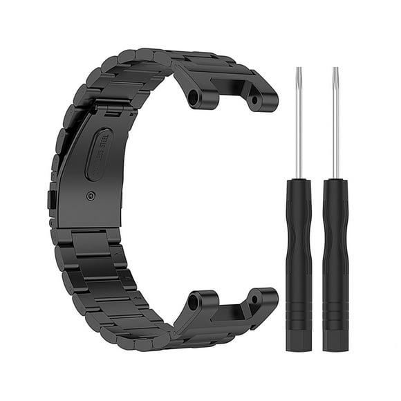 Stainless Steel Watch Band Compatible with Huami Amazfit T-Rex T-Rex Pro Watch Strap Replacement Band for Huami Series Metal Wrist Bands