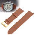 thumbnail image 2 of LAFGUR Unisex Universal Pin Buckle Watch Band PU Leather Replacement Watch Strap Accessory Brown,Pin Buckle Watch Strap,Pin Buckle Watch Band, 2 of 8