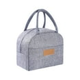 thumbnail image 2 of Lunch Bag Insulated Thermal Food Storage Bag Portable Travel Working Bento Box, 2 of 2