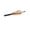 White, Orange, Black, variant on New Archery Products Hellfire Quikfletch Fletching White/Orange 3" Vane
