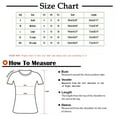 thumbnail image 2 of HTNBO Hooded Tops for Women Summer Casual Short Sleeve Solid/Floral T Shirts V Neck Tees Summer Trends, 2 of 8