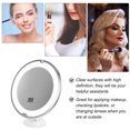 thumbnail image 3 of EeaseCA 10X Magnifying Lighted Makeup Mirror Rotating Mirror Vanity Mirror for Makeup, 3 of 7