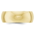 thumbnail image 2 of 10K Yellow Gold 8mm Half Round Band Size 12, 2 of 3