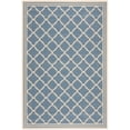 thumbnail image 2 of Safavieh Linden Danny Geometric Indoor/Outdoor Area Rug, Blue/Creme, 5'3" x 7'6", 2 of 8
