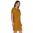 thumbnail image 3 of Inkmeso Womens Plain Shift Dress Short Sleeve Regular Fit Cotton Jersey Tshirt Dress, 3 of 7