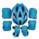 thumbnail image 2 of Yuarrent Protector de patinaje sobre ruedas ajustable de 7 piezas Juego de cascos para niños pequeños Coderas patinar Tipo 1 Yuarrent OD022039-02, 2 of 6