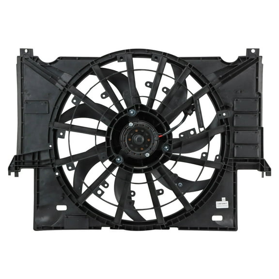 TRQ Radiator Cooling Fan Assembly Fits 2018-2021 Jaguar F-Pace RFA81842
